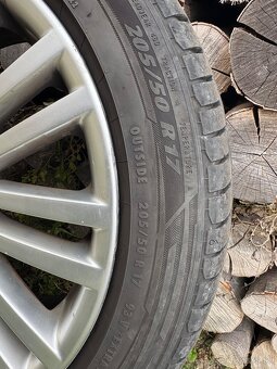 Disky R17 5x112 s pneu 205/50 - 8