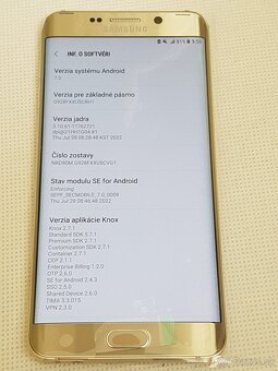 Samsung S6 Edge Plus Gold Top stav - 8