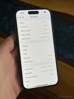 iPhone 15 128gb Black originalny stav - 8