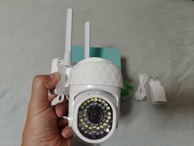 Vonkajšia bezpečnostná Wifi IP kamera 1080p 46 diód,360° - 8