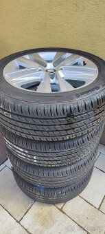 ALU DISKY + LETNÉ PNEU 8mm BARUM 205/55 R17 - 8