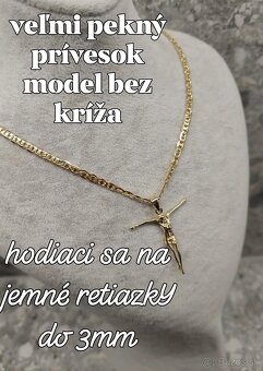 Zlatá retiazka stále obľúbený KRALOVSKÝ VZOR 14.04g/61cm - 8