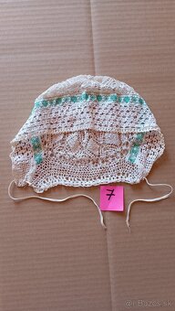 Ľudové čepce... súčasť kroja... - 8