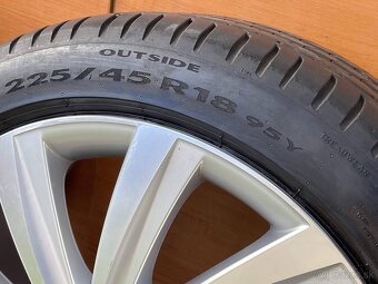 PERSEUS skoda orig disky 5x112 7,5xR18 ET48 VW 225 45 R18 - 8