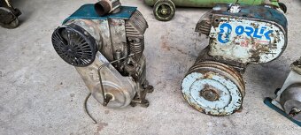 Kompresory Orlík, 70l. a 100l. nádrže, elektromotory. - 8