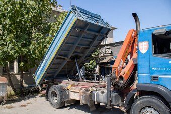 Iveco Magirus Trojstranný sklápač s hydraulickou rukou - 8