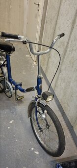 Skladaci bicykel s kosikom a svetlom - 8