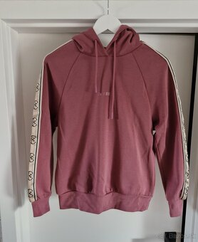 NOVE Guess ruzova a burgundy zlata mikina - 8
