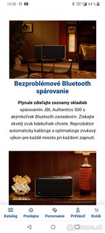 JBL Authentics 500 -- nový bluetooth reproduktor sk záruka. - 8
