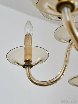 Murano skleněný lustr 1970 - 8