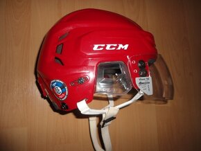Predám hokejovú prilbu/helmu CCM Res 300 + plexi - 8