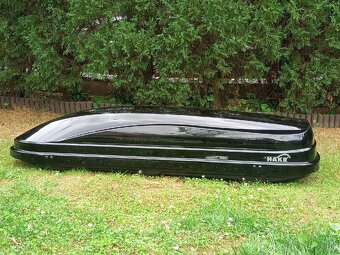 Strešný box - 185cm čierny lesklý - 8