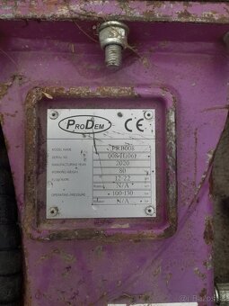 Hydraulické kladiva PRODEM - 8