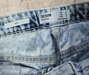 Bershka bledomodre rifle - 8