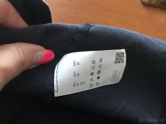HUGO BOSS originál modre pánske tricko L - 8