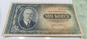 100 korún 1945 séria PA - 8