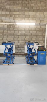 Nožnicový zdvihák 3500 kg/1.9m(na-do podlahy)ZÁRUKA - 8