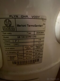 Plynový kotol Protherm - 8