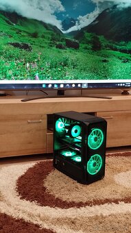 Herný výkonný PC–RTX 4060+Ryzen5 5500+32GB RAM+NVMe+2X SSD - 8
