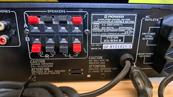 PIONEER - zosilňovač, tuner, stereo cassette deck - 8