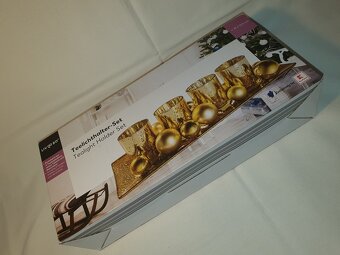 VIANOČNÁ SADA NA 4 ČAJOVÉ SVIEČKY - 8