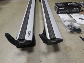Thule WingBar Evo 118cm + pätky na fixpoint + gumičky na Kia - 8