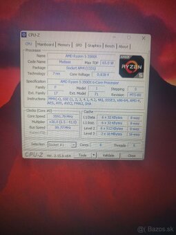 Herný a pracovný PC - Ryzen 5 3500x, RX 6600, 16GB 3200MHz - 8