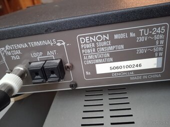 Tuner Denon TU 245 - 8