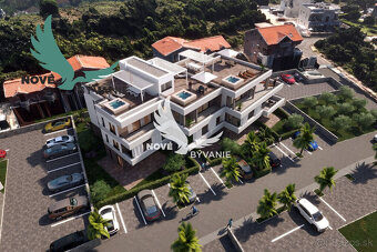 Novostavba apartmánu len 150m od mora s výhľadom na more vo - 8