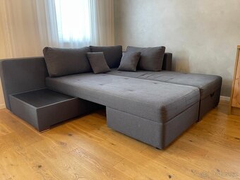 Rohová rozkladacia sedačka - 8