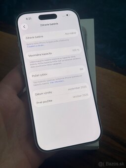 iPhone 17 Pro 256gb Silver 100% bateria - 8