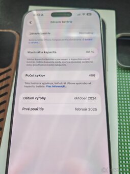 Predam/Vymenim iPhone 16 Pro Max 256Gb - 8