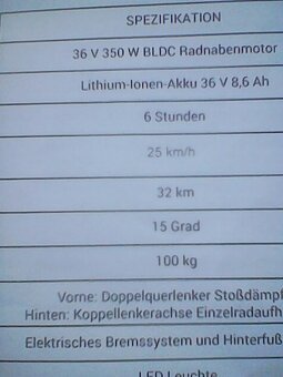 Elektricka skladacia kolobezka-trojkolka Iboard S20 - 8