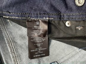Nové dámske,kvalitné džínsy G STAR RAW- veľkosť 32/34 - 8