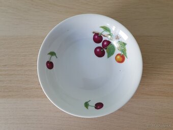 Starožitné misky a tanier - 8