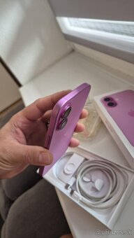 Apple iphone 16 128gb purple ako novy, záruka - 8