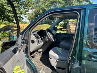 Predam vw t5 caravelle 4x4, 8 miestne, obojstranné šupačky - 8