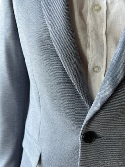 Oblekové sako Burton London – Slim Fit, veľkosť 48 modré - 8