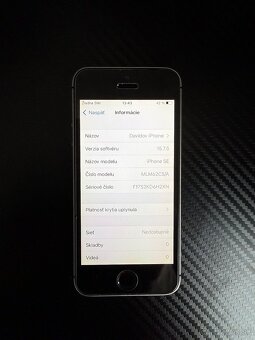 Apple iPhone SE 64GB l 92% l Kozmická sivá - 8