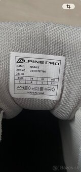 Turistické topánky Alpine Pro, v.37 - 8