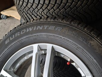 Alu disky 5x114,3 r16 zimné pneumatiky 215/65 r16 Falken 8mm - 8