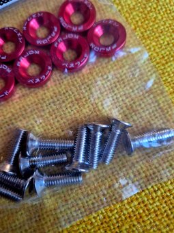 Dekoracne tuning podlozky + sroby (inbus)   Kukirin Kugoo - 8