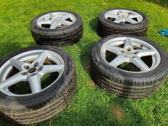 Disky 17" 5x108 7Jx17 + Letné Pneumatiky Barum R17 235/45 - 8