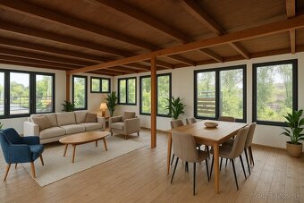 Štýlový houseboat 427 m² v drevenom švajčiarskom dizajne - 8