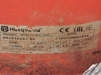 Husqvarna kosacka s pohonom na diely - 8