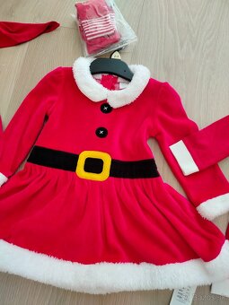 Vianočné šaty a súpravy/ body - 8