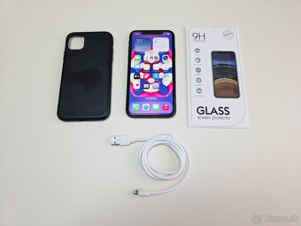 APPLE IPHONE 11 64GB BLACK,TOP STAV,BATERKA 100% - 8