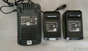 Akú kosačka Greenworks - 8