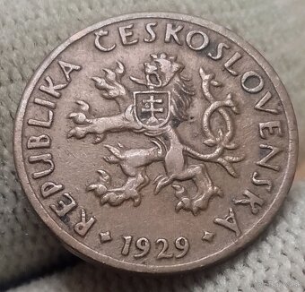 Československé meď.5 haliere. - 8