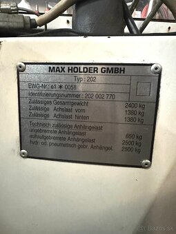 komunal HOLDER C 245 4x4 - 8